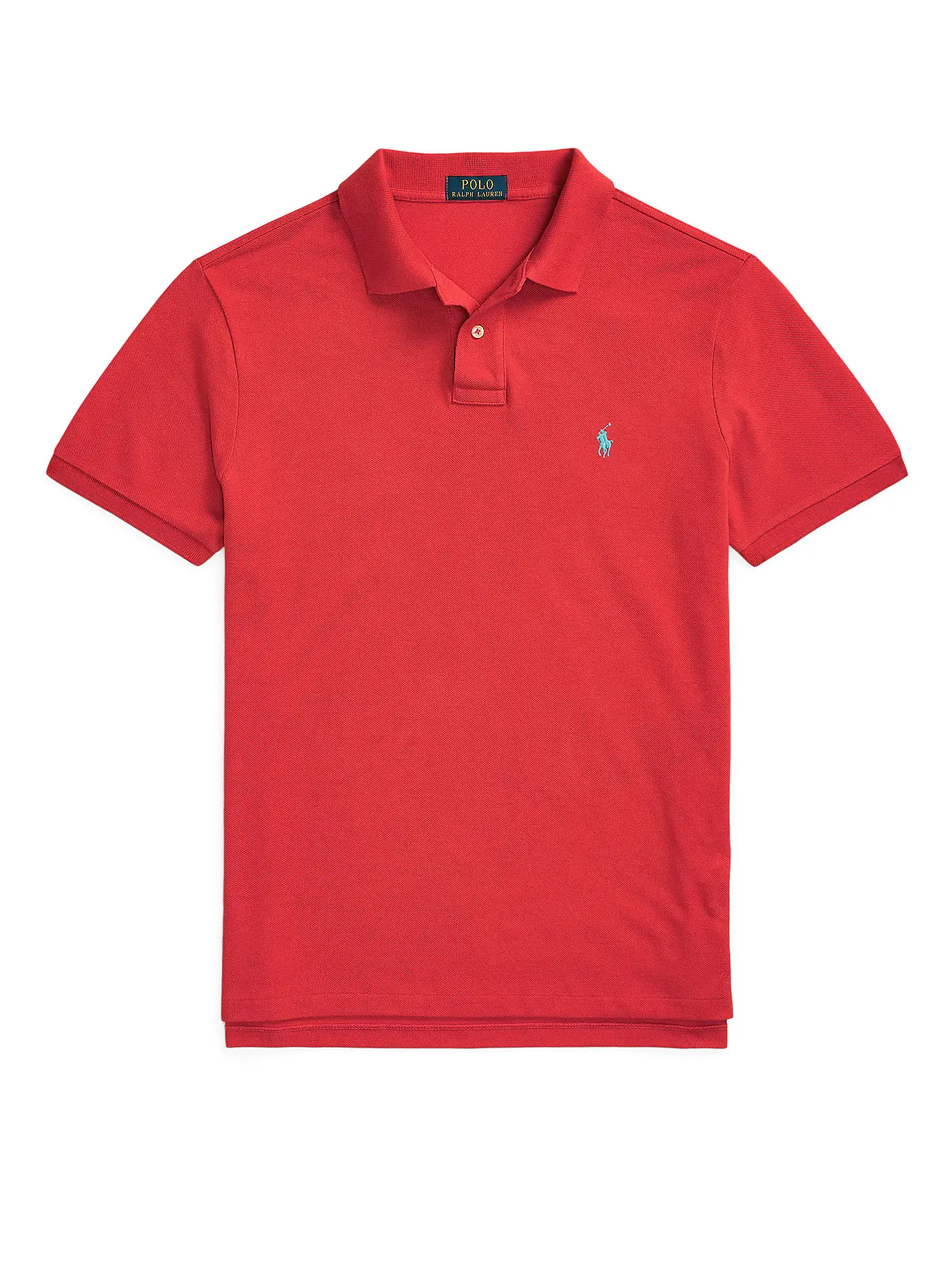 POLO RALPH LAUREN | Poloshirt Custom Slim Fit | rot
